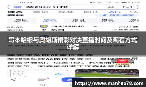 哥本哈根与奥胡斯精彩对决直播时间及观看方式详解